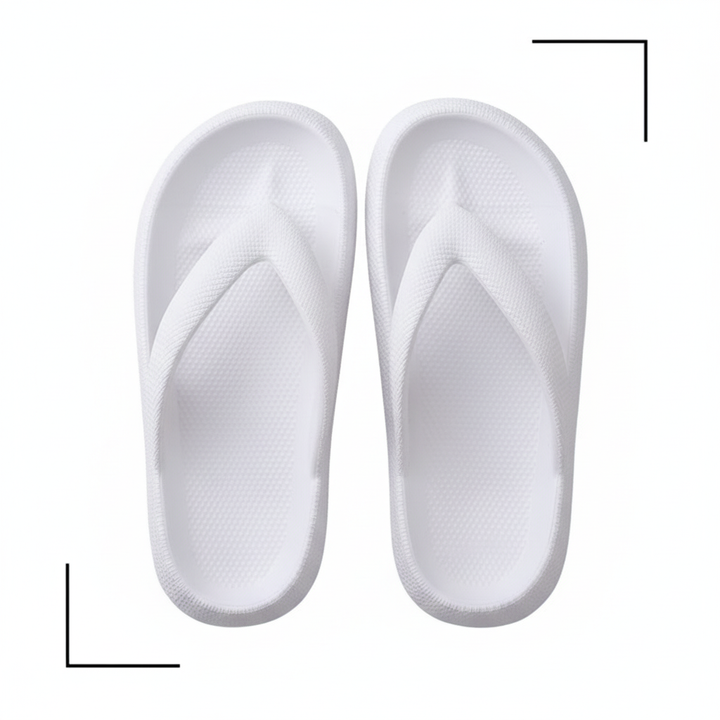 Clip Toe Shoes Eva Non-Slip Slippers Soft Sole Flip Flops Women Thick Bottom Bathroom Slides Summer