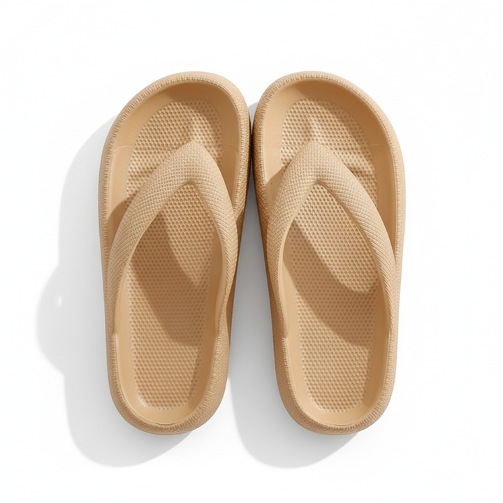 Clip Toe Shoes Eva Non-Slip Slippers Soft Sole Flip Flops Women Thick Bottom Bathroom Slides Summer