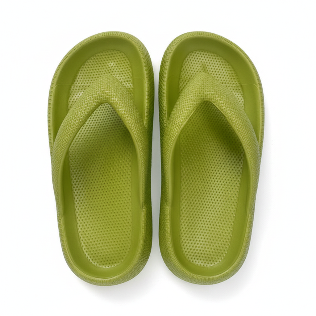 Clip Toe Shoes Eva Non-Slip Slippers Soft Sole Flip Flops Women Thick Bottom Bathroom Slides Summer