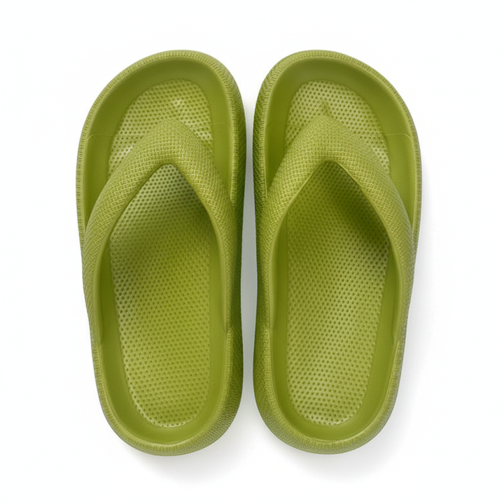 Clip Toe Shoes Eva Non-Slip Slippers Soft Sole Flip Flops Women Thick Bottom Bathroom Slides Summer