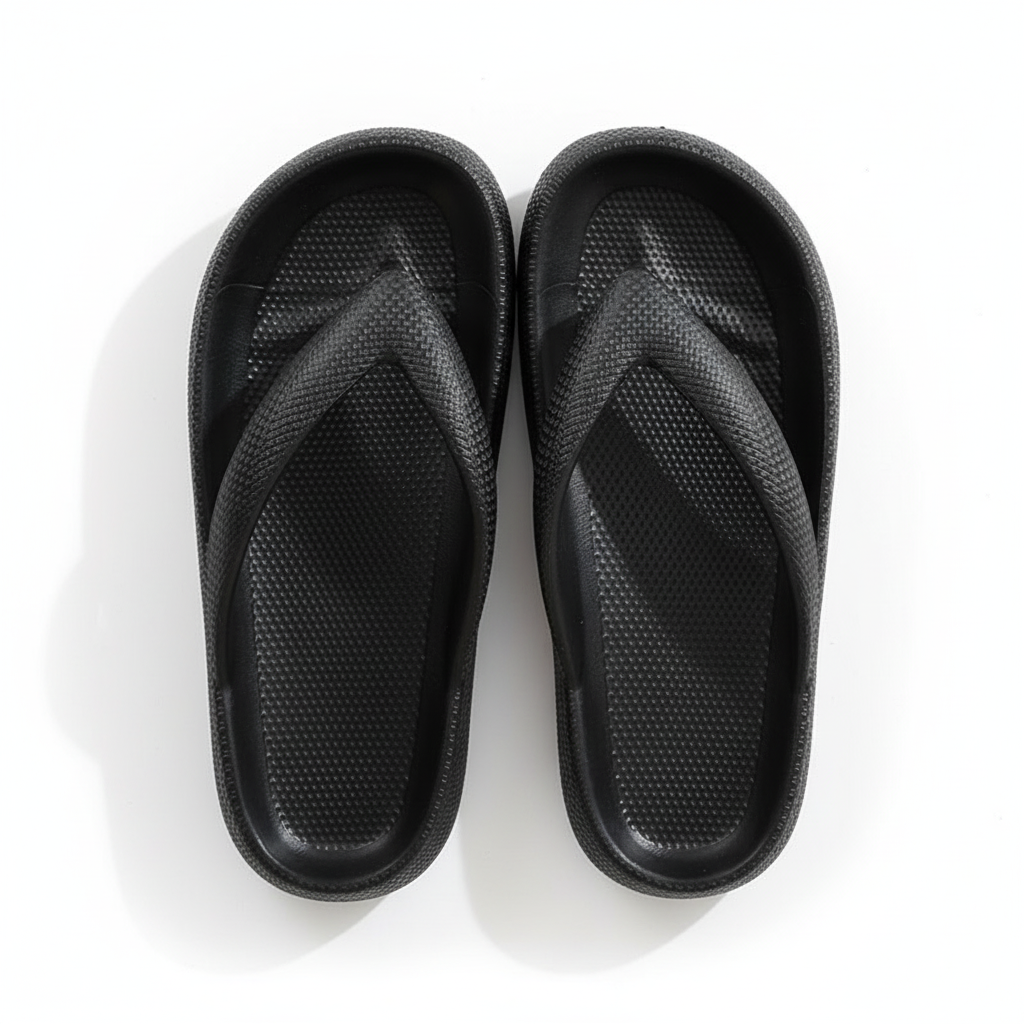Clip Toe Shoes Eva Non-Slip Slippers Soft Sole Flip Flops Women Thick Bottom Bathroom Slides Summer