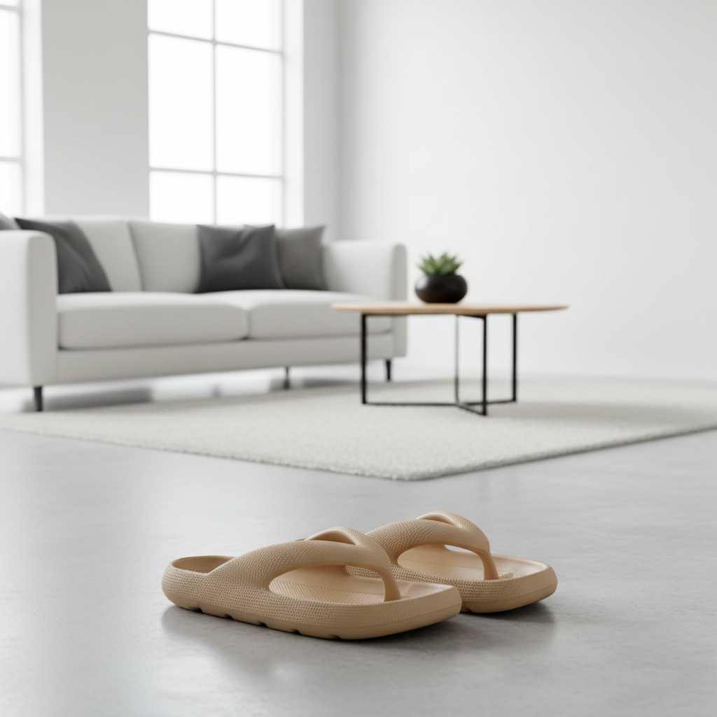 Clip Toe Shoes Eva Non-Slip Slippers Soft Sole Flip Flops Women Thick Bottom Bathroom Slides Summer