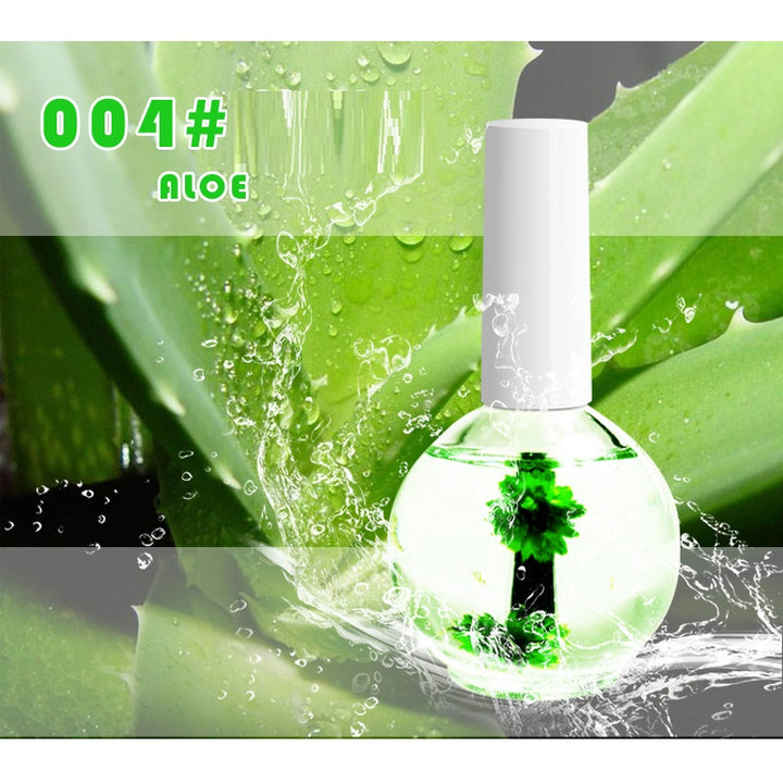 Dried Flower Nail Nutrition Oil — Anti-Hangnail Cuticle Moisturiser & Nail Treatment Base Coat, 8 Scents