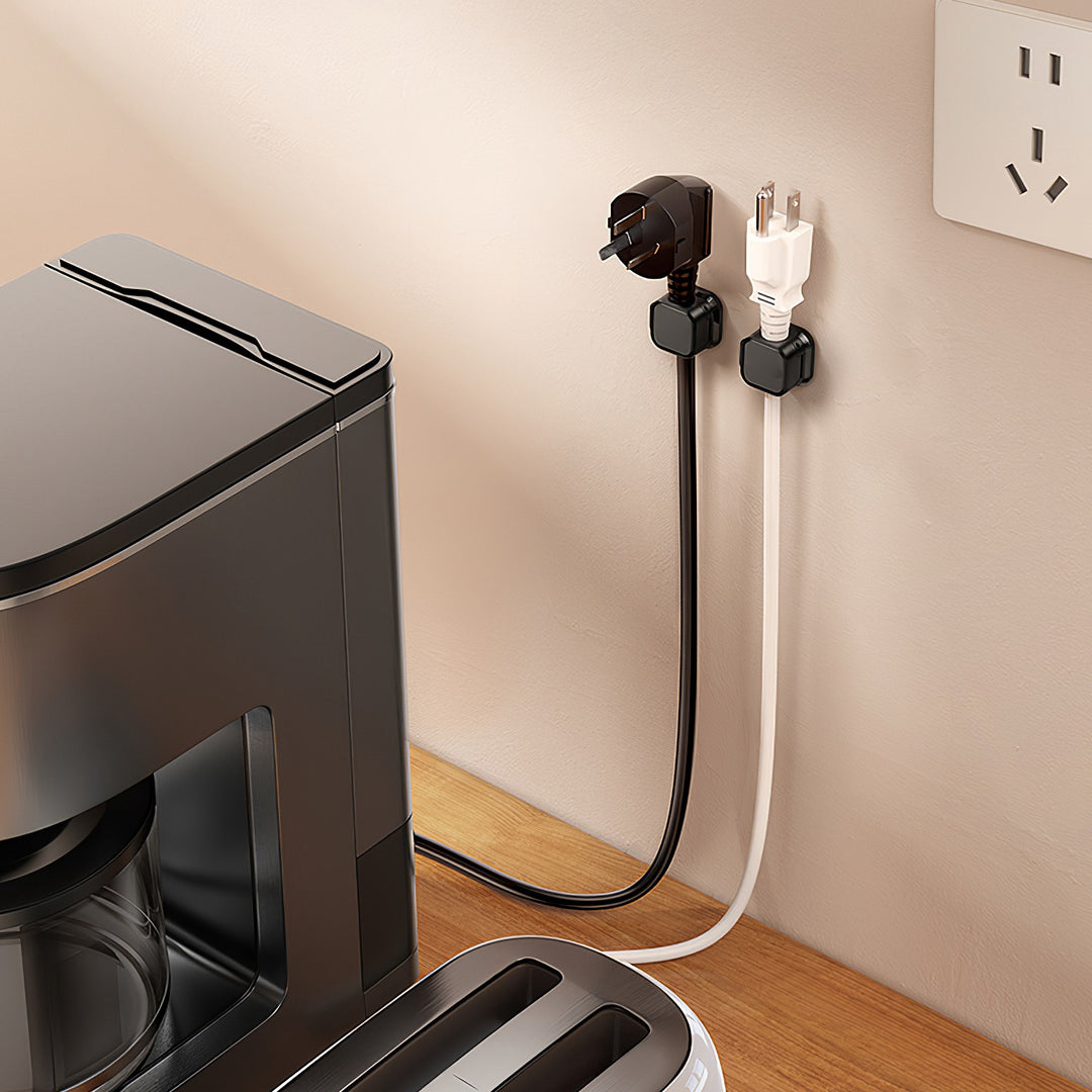6-Pack Magnetic Cable Clips — Adhesive Wire & Cord Organizer for Desk, Nightstand, Car & Wall (Home & Office)
