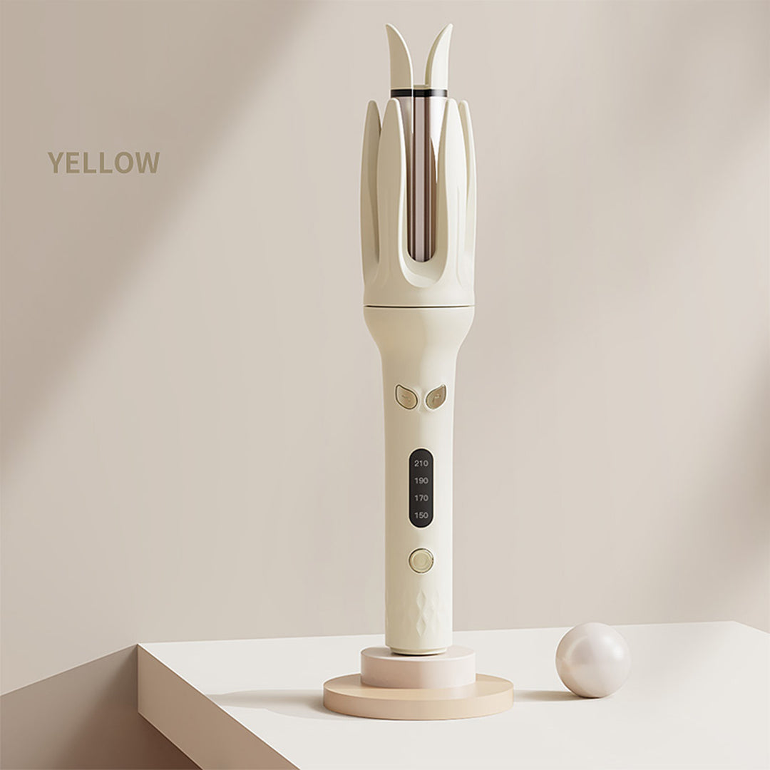 Spin And Curl, Automatic Hair Curling Iron For Healthy & Shiny, Effortless Curls & Waves, 28mm Barrel Hair Curler With 4 Temperature-adjusting Mode, Preset Temperature Settings For Each Hair Texture,