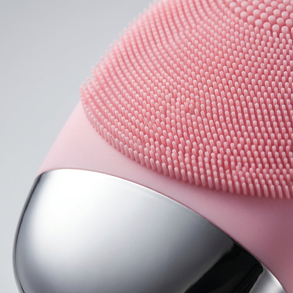 Mini Silicone Electric Face Cleansing Brush Electric Facial Cleanser Facial Cleansing Brush Skin Massager Skin Care Tools