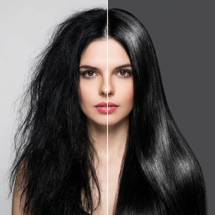 Professional Salon Titanium Vapor Straightening Irons, Light Steam Flat Iron