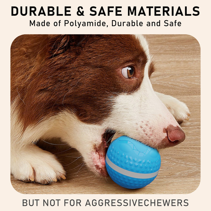 Smart Automatic Rolling Dog Ball – USB Rechargeable Interactive Pet Toy