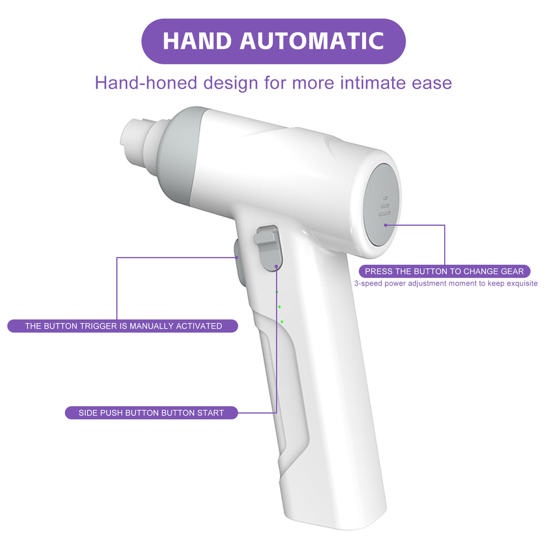 LED Pet Nail Grinder – Low Noise Electric Dog & Cat Nail Trimmer