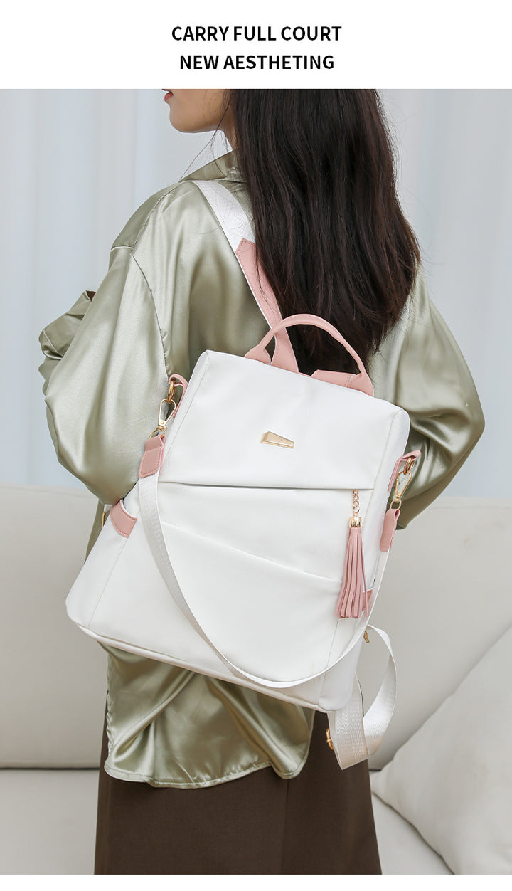 Women's Fashion PU Backpack – Large Capacity Travel &amp; Casual Bag
