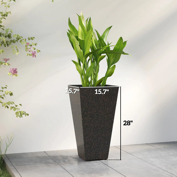 Large Metal Planter Box — Premium Heavy-Duty Galvanised Steel Garden Planter for Outdoor & Indoor Use (Variant A)