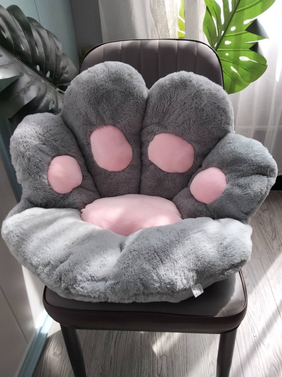 Semi-Surrounded Office Chair Cushion — Wrap-Around Seat Pad with Hand Warmer Pocket (12 Colours)