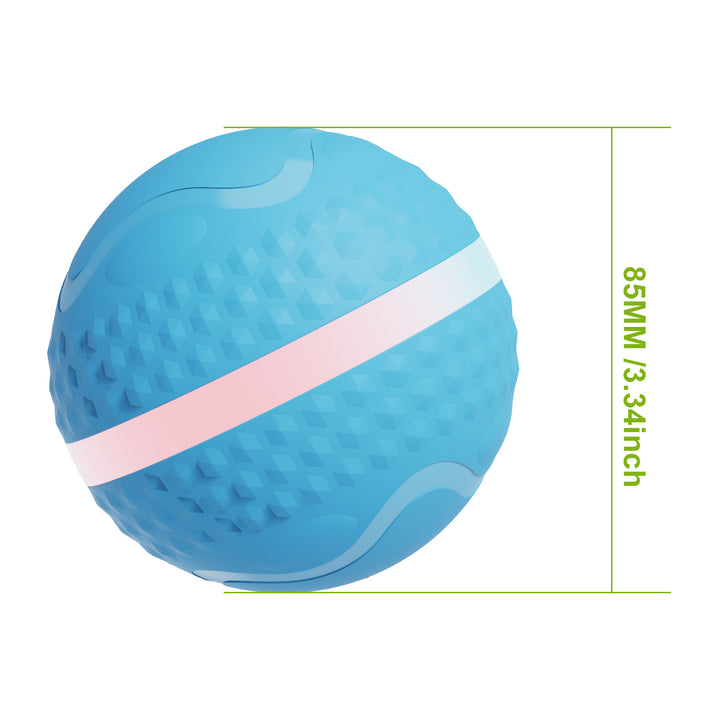 Smart Automatic Rolling Dog Ball – USB Rechargeable Interactive Pet Toy
