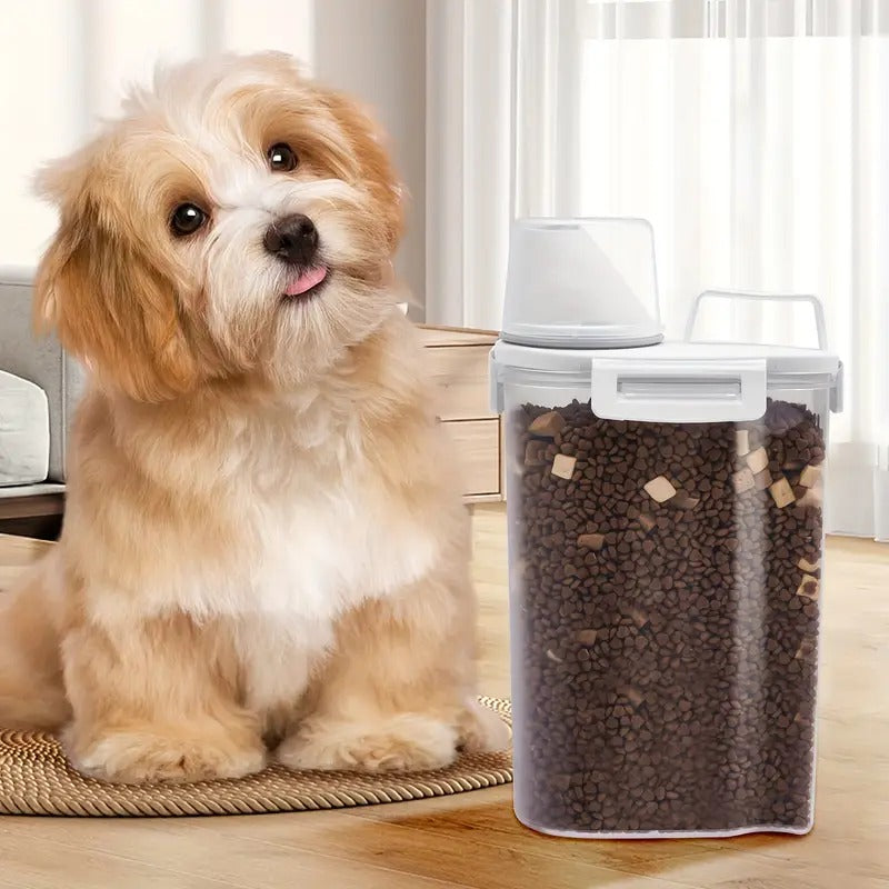 Sealed Food Storage Containers with Lids — Leak-Proof Moisture-Proof PE Kitchen Boxes for Grains, Nuts, Flour & Rice