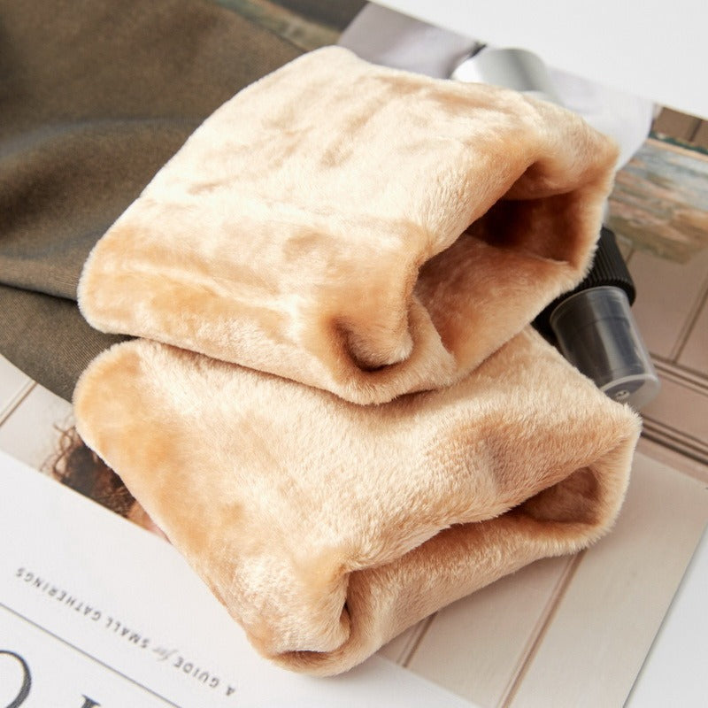Fake Translucent Fleece-Lined Thermal Tights – Winter Warm Pantyhose