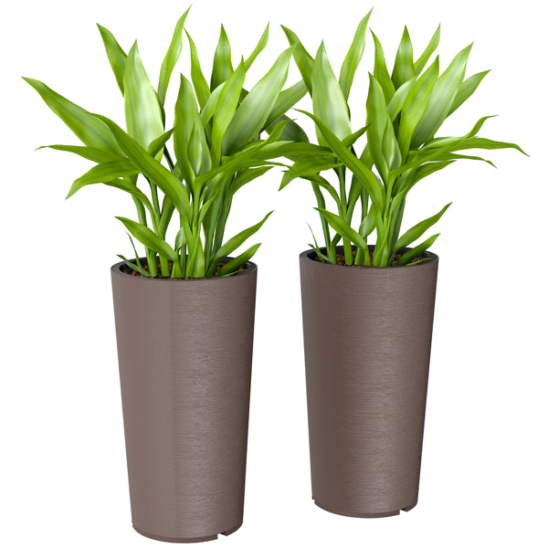 Metal Planter Box — Premium Galvanised Steel Garden Planter for Outdoor Patio, Terrace & Indoor Décor (Variant B)