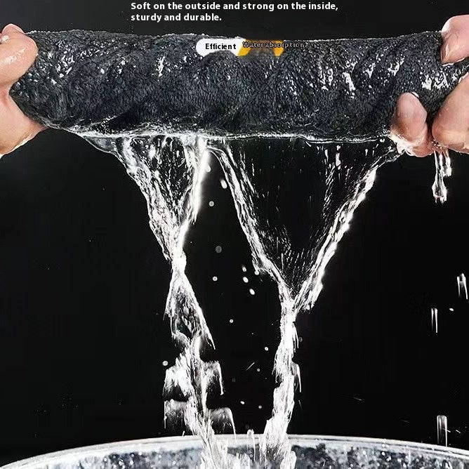 Thickened Microfiber Car Detailing Towel — Non-Shedding, Seamless, Ultra-Absorbent Auto Cleaning Cloth (500g / 600g / 1200g)