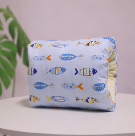 Adjustable Cotton Nursing Arm Pillow — Washable Breastfeeding Cushion & Arm Pad for Infant Feeding (Multiple Designs)