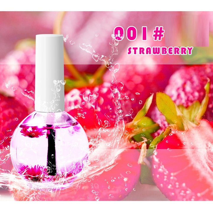 Dried Flower Nail Nutrition Oil — Anti-Hangnail Cuticle Moisturiser & Nail Treatment Base Coat, 8 Scents