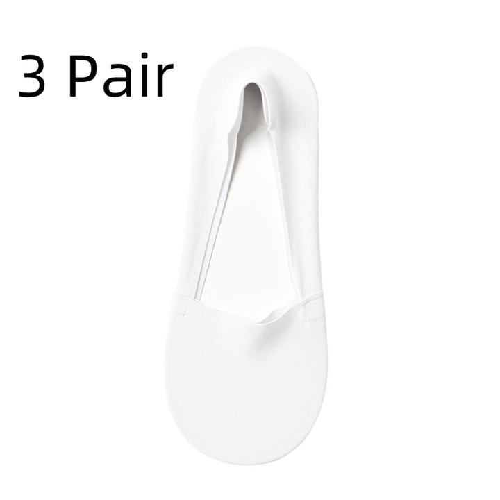 Women's Fashion Silicone Non-slip Shallow Boat Socks