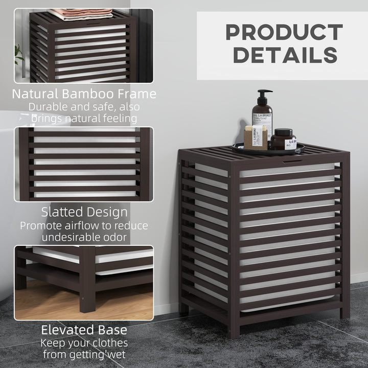 55 L Laundry Basket with Lid