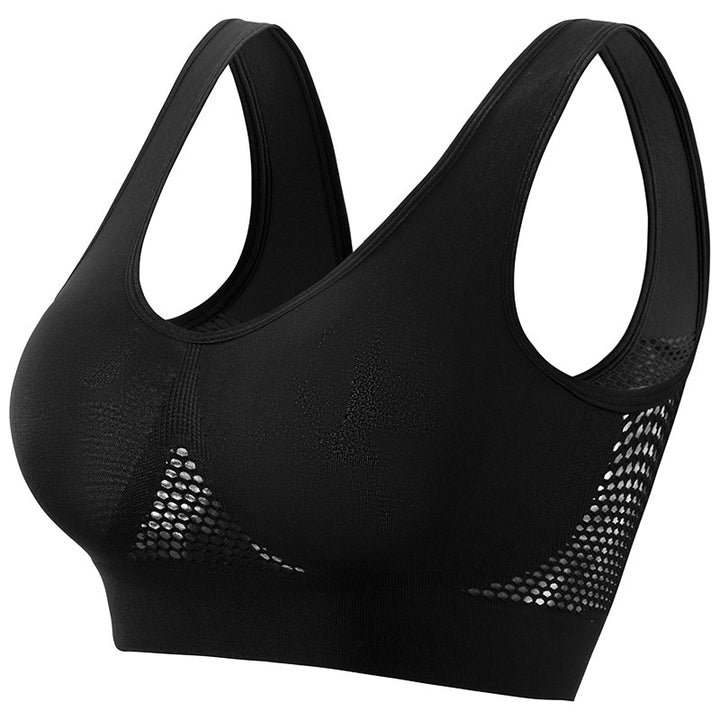Seamless Full-Coverage Comfort Bra – Breathable Wireless Support Bra