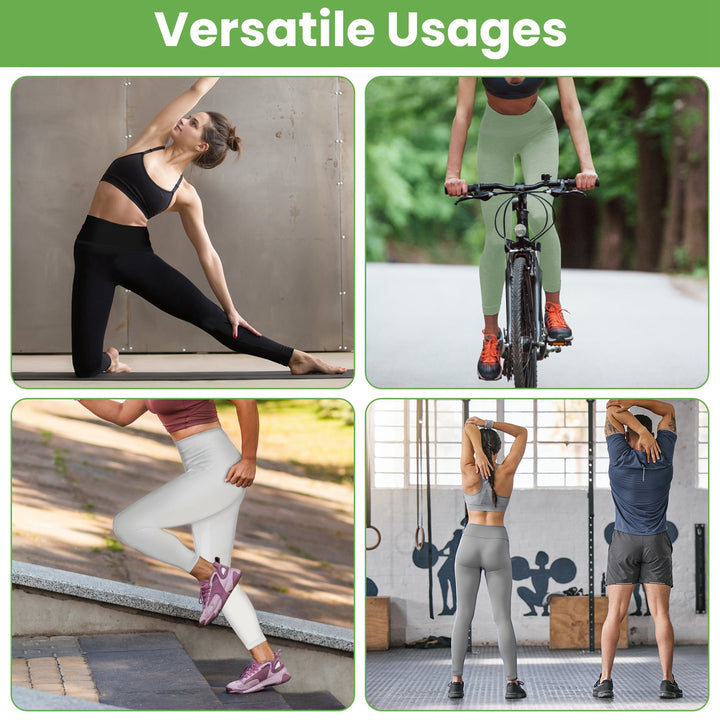High Waist Workout Leggings – Tummy Control Yoga & Fitness Pants