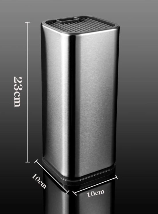 Stainless Steel Kitchen Knife & Utensil Storage Holder