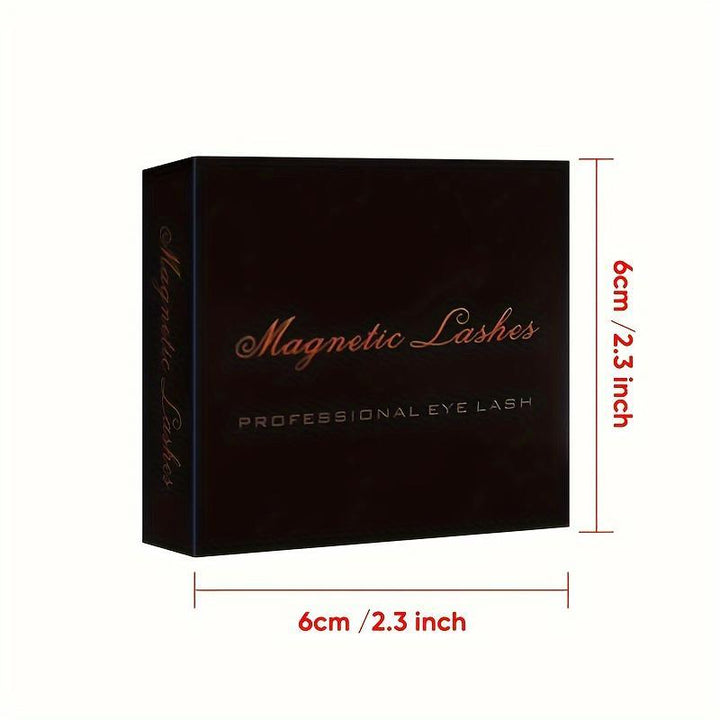 Effortless Magnetic False Eyelashes — Adjustable Strips, Reusable, Glue-Free All-Day Wear