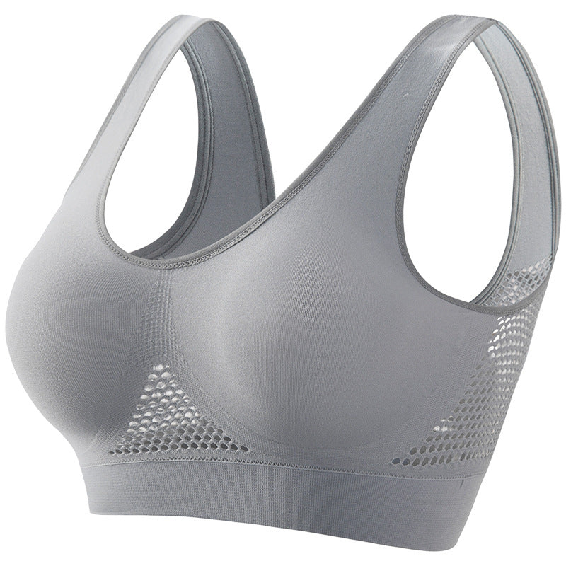Seamless Full-Coverage Comfort Bra – Breathable Wireless Support Bra