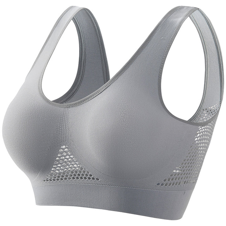 Seamless Full-Coverage Comfort Bra – Breathable Wireless Support Bra