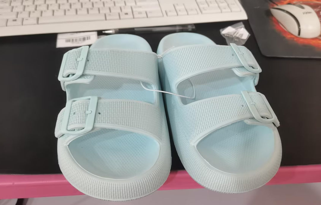 EVA Massage Slide Slippers – Breathable Anti-Slip Comfort Sandals