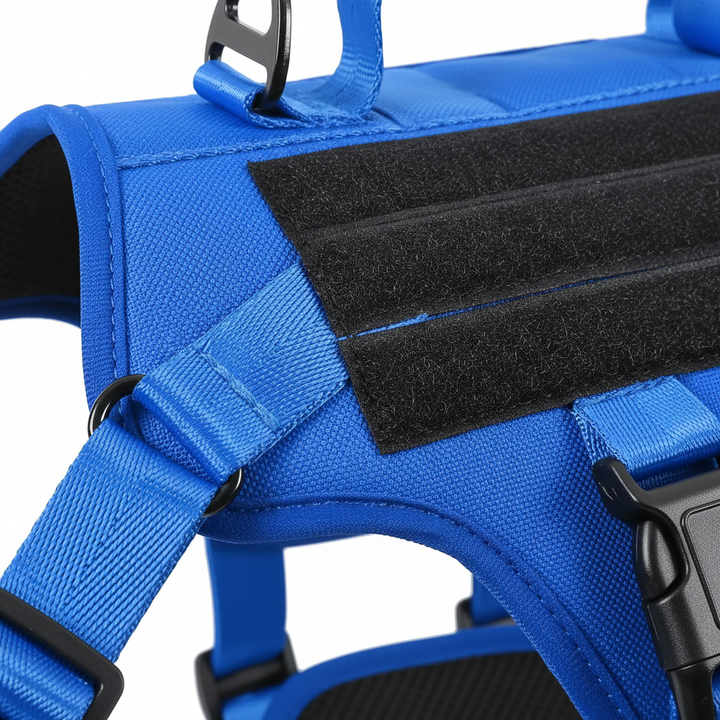 Tactical Dog Harness – Adjustable No-Pull Reflective Vest for Large Dogs