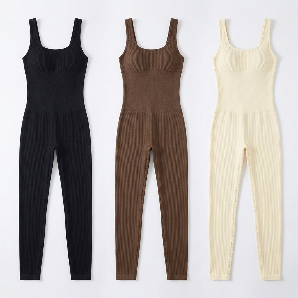 Women's Suspender Tank Top Tights