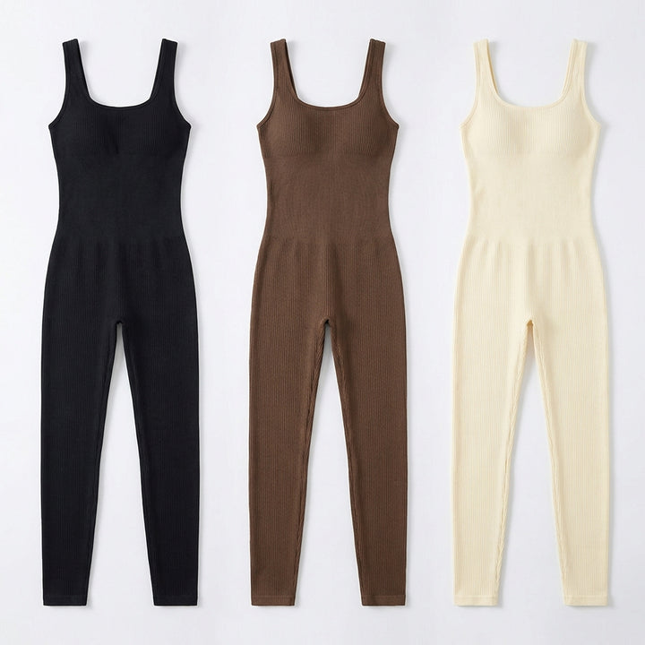 Women's Suspender Tank Top Tights