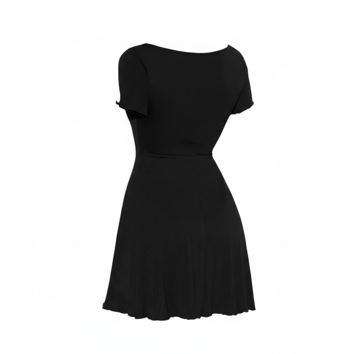 Bends And Hitches Summer Women's Solid Color Dress