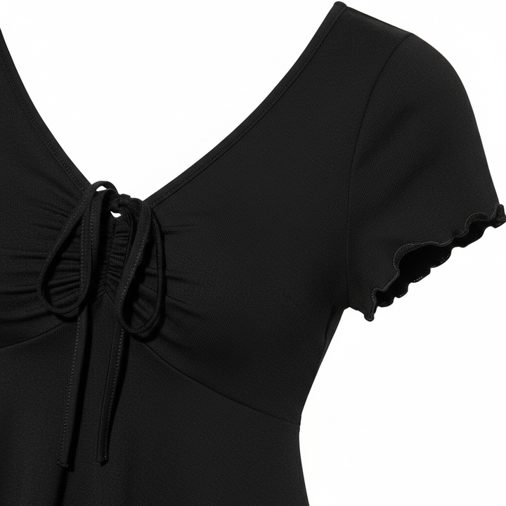 Bends And Hitches Summer Women's Solid Color Dress
