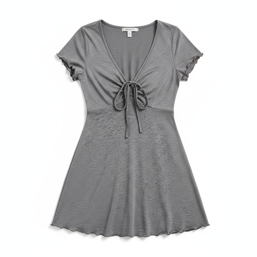 Bends And Hitches Summer Women's Solid Color Dress