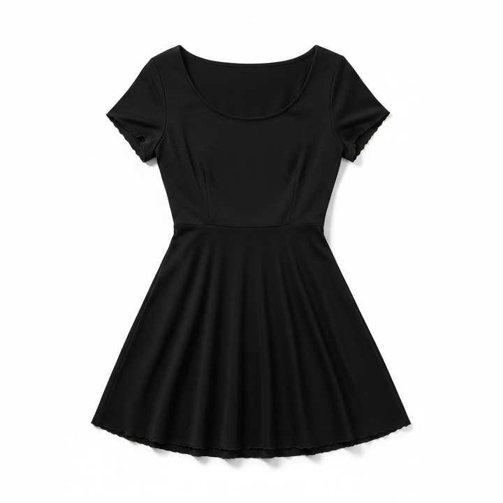 Bends And Hitches Summer Women's Solid Color Dress