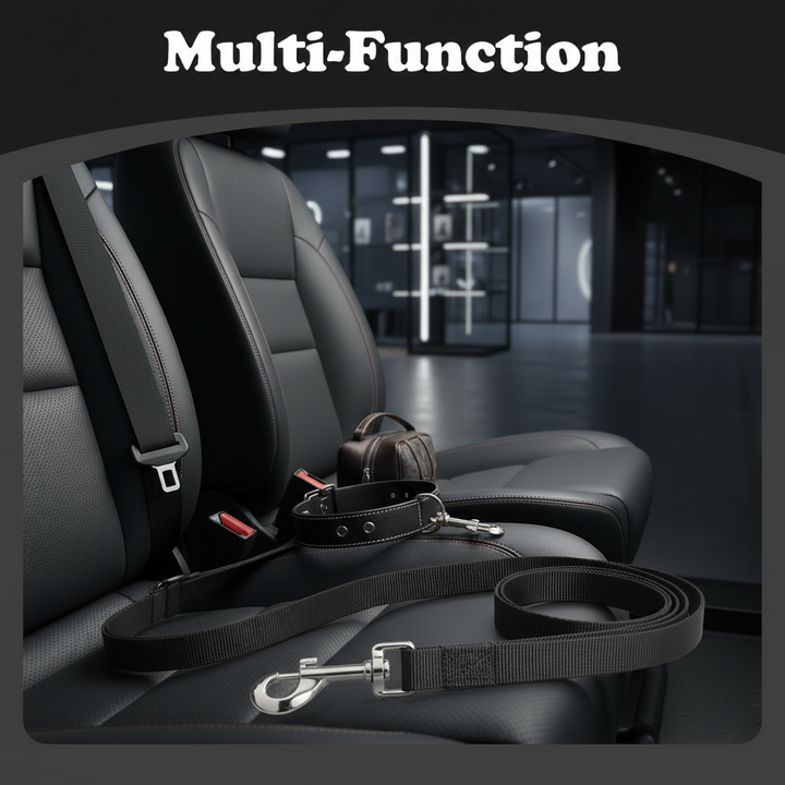 The Two - Piece Dog Leash Set Is Made Of Wear - Resistant And Skin - Friendly Materials. With Excellent Quality, It Meets Various Travel Needs Of Dogs.