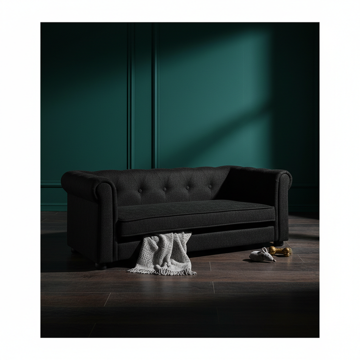 Elegant Rectangular Pet Bed Suitable For Medium And Large Dogs