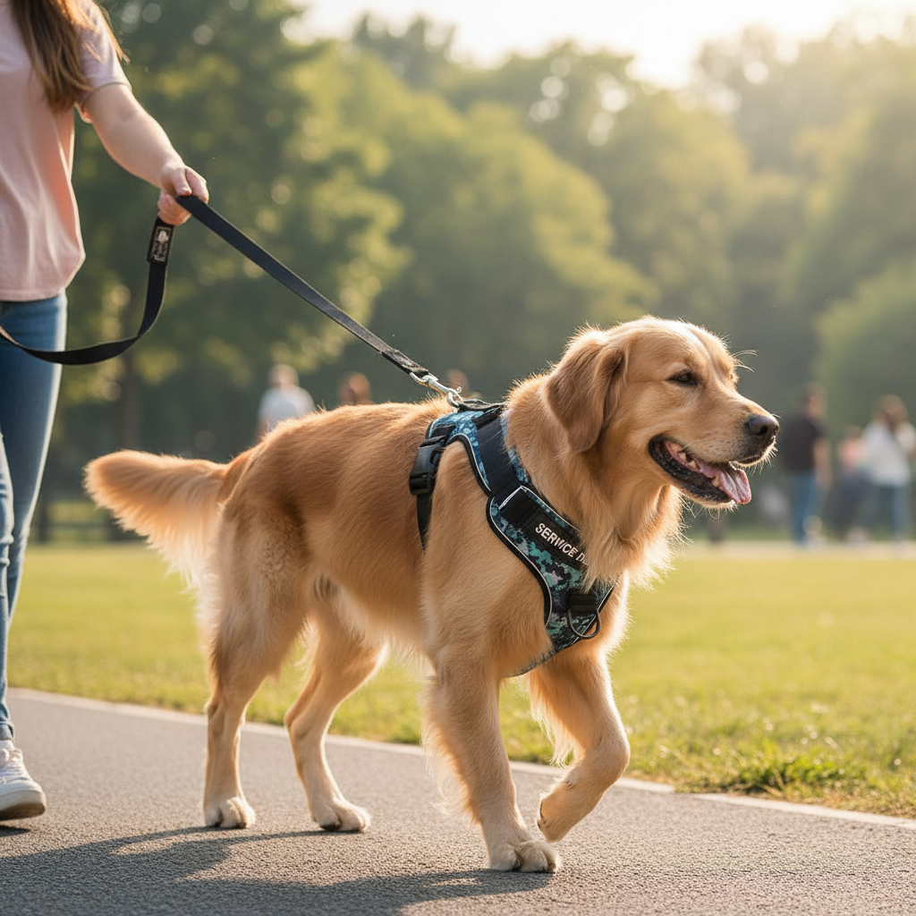 Reflective Breathable Dog Harness – Adjustable No-Pull Pet Strap